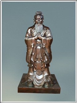 孔子雕塑铸造